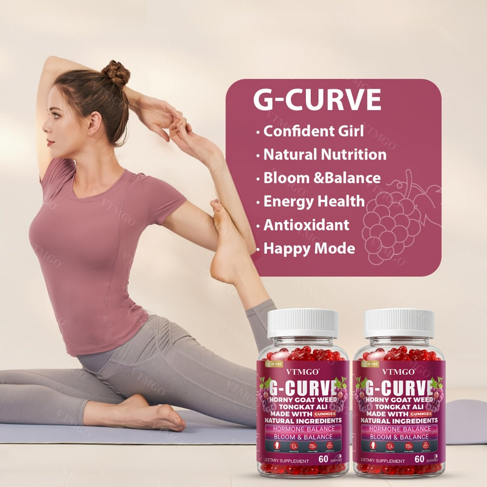 Women's Curve Enhancement Gummies with Maca Root Saw Palmetto Tribulus Terrestris L-Arginine — image 4