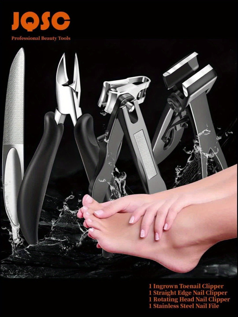 Nail Clipper Tool Set with Large Clipper Pair, Eight-Piece Kit or Hand-and-Foot Clipper Options — image 9