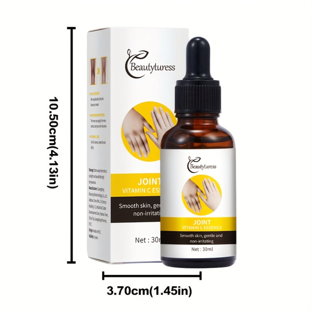 Face Serum Vitamin C Two-Bottle Set with Light Beige Liquid Texture and Amber Dropper Packaging — image 8