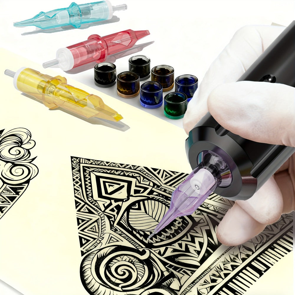 Tattoo Cartridge Needles with Lumentip Label, 50-Piece #12 Mixed or Round Liner Pack Choice — image 10