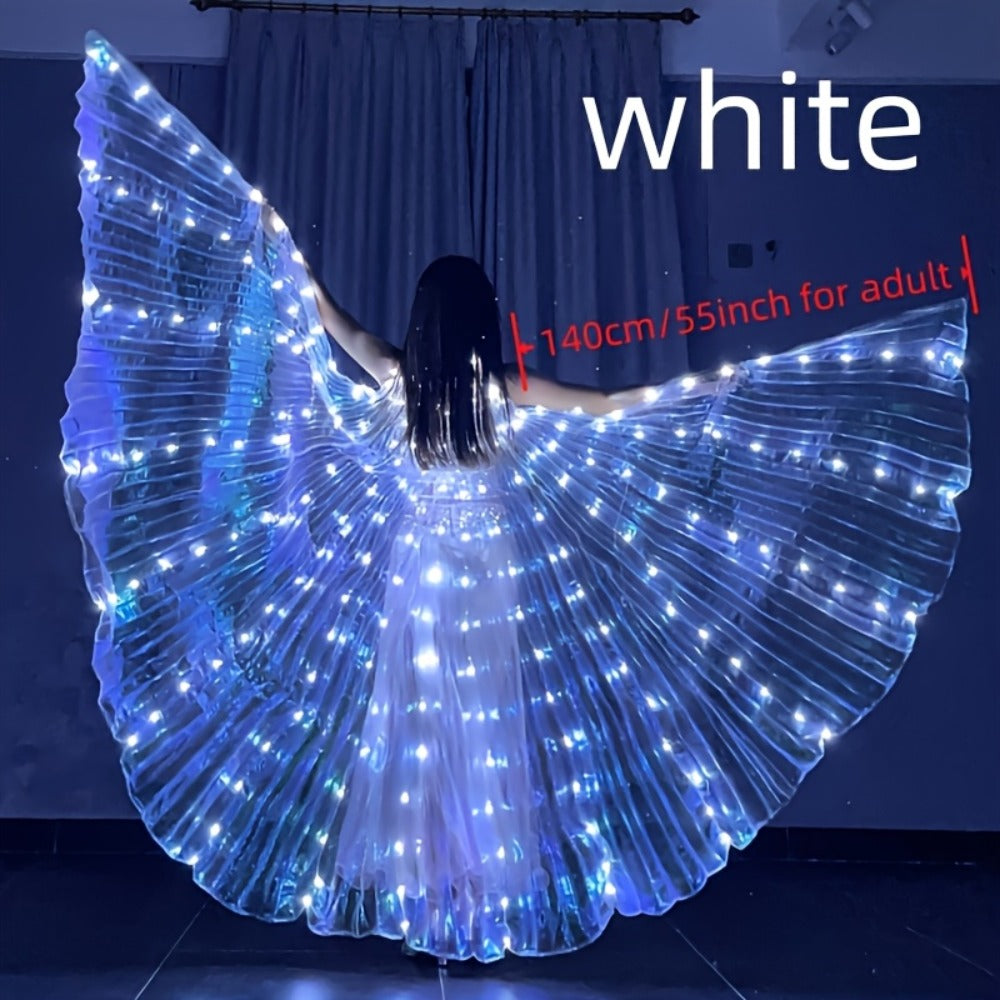 LED Feather Dance Costume Glowing Luminous with the Listed Color, Size or Set Options for Everyday Use — image 7