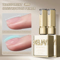 Builder Gel Base 2-Bottle Set, 15ml Each with Transparent Construction Primer for UV or LED Nail Extension Application — imag