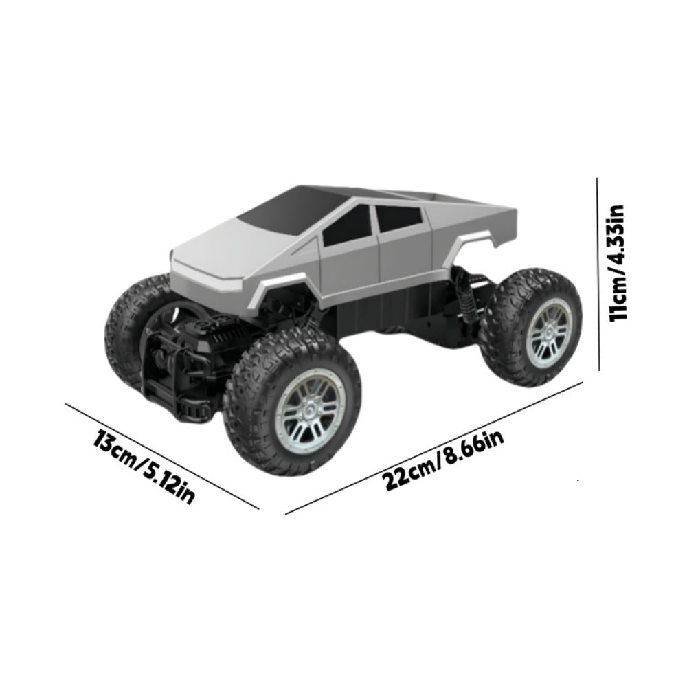 1:16 RC Monster Truck 2.4GHz 4WD Large Wheel Off-Road Pickup with LED Lights 45° Climb, Remote Control Car for Boys Kids — im