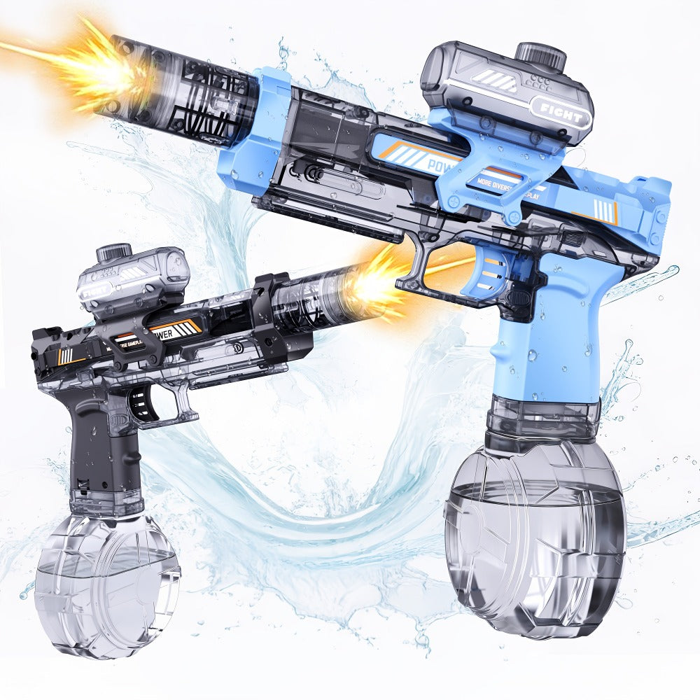 Two-Piece Electric Light-and-Sound Water Blaster Sets in 727 or 737 Models and Blue or Black Colors — image 10