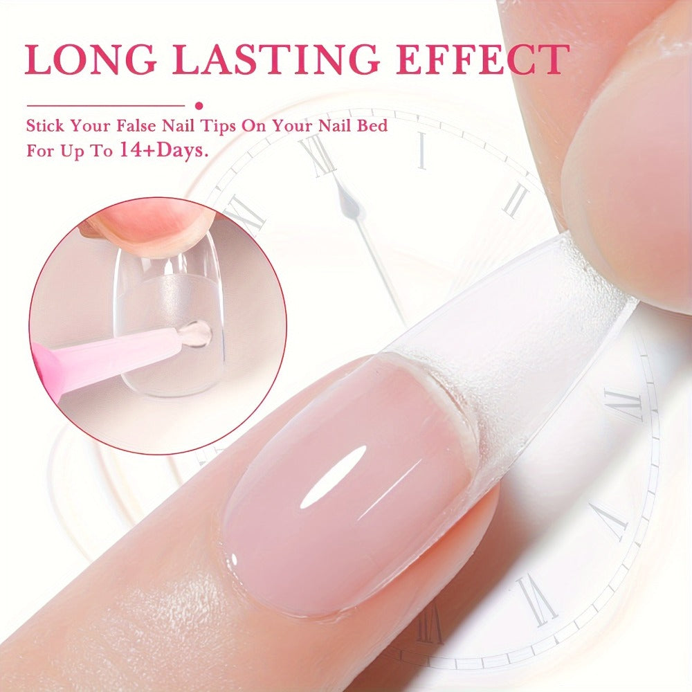 Nail Glue Set, KROFAUE 28 Precision-Tip Tubes at 2g Each for Press-On Nails, Nail Tips and Nail Art — image 3