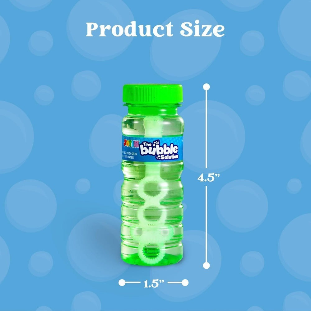 Party Favors Bubble Bottles with Wands, 4 oz Each in 6-, 12- or 24-Piece Event Packs for Celebrations — image 4