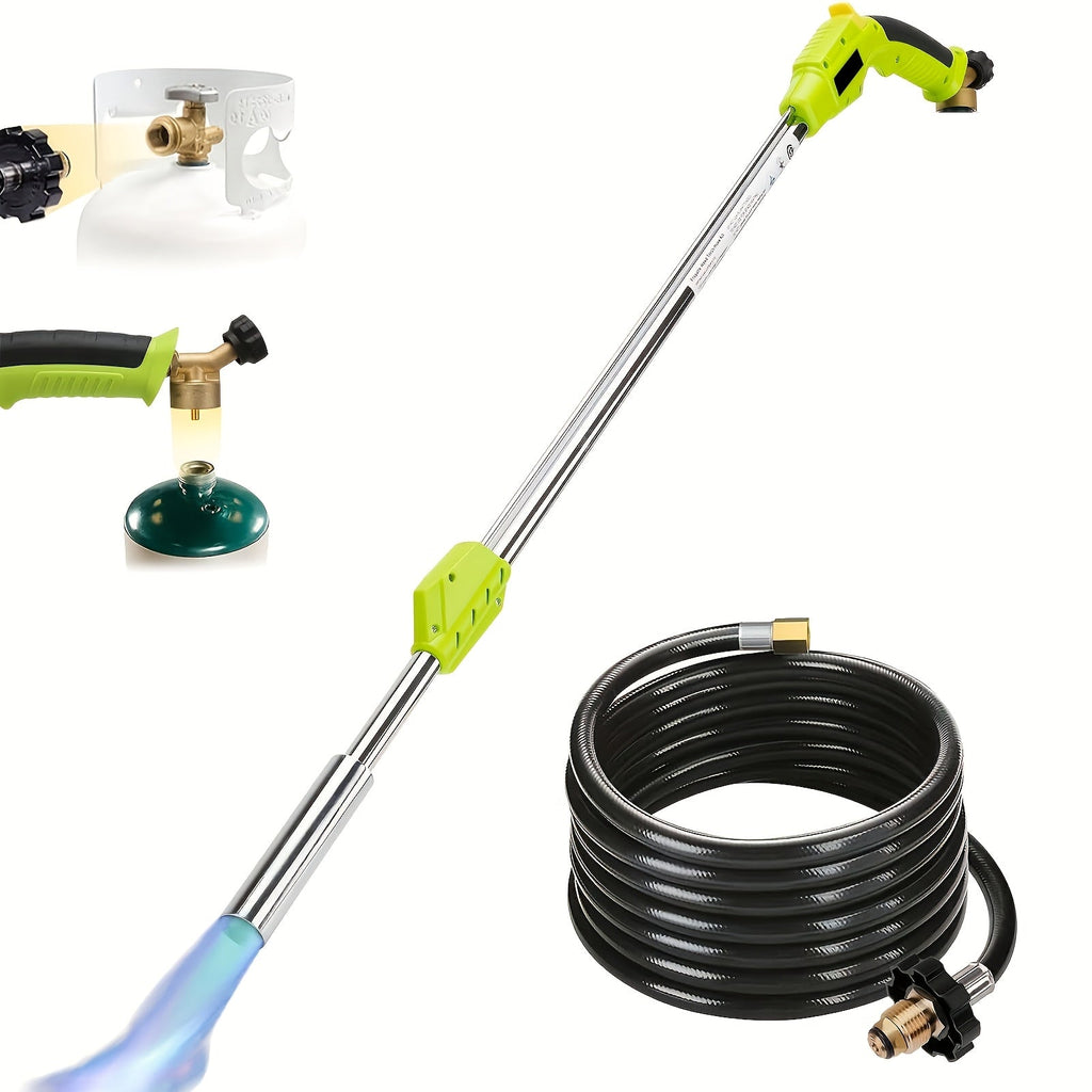 Propane Weed Torch, Flame Weeder Ice Melter Outdoor Roof Driveway for Garden, Patio and Yard Use — image 33