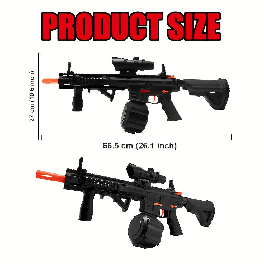 Rechargeable Electric Splash Ball Toy Gun, USB Rechargeable Outdoor Shooting Rifle for Kids Boys — image 2