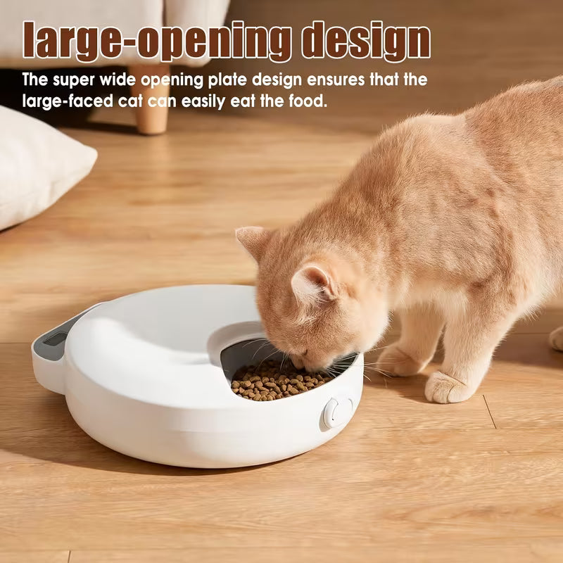 Automatic Refrigerated Wet Food Feeder with Ice Packs