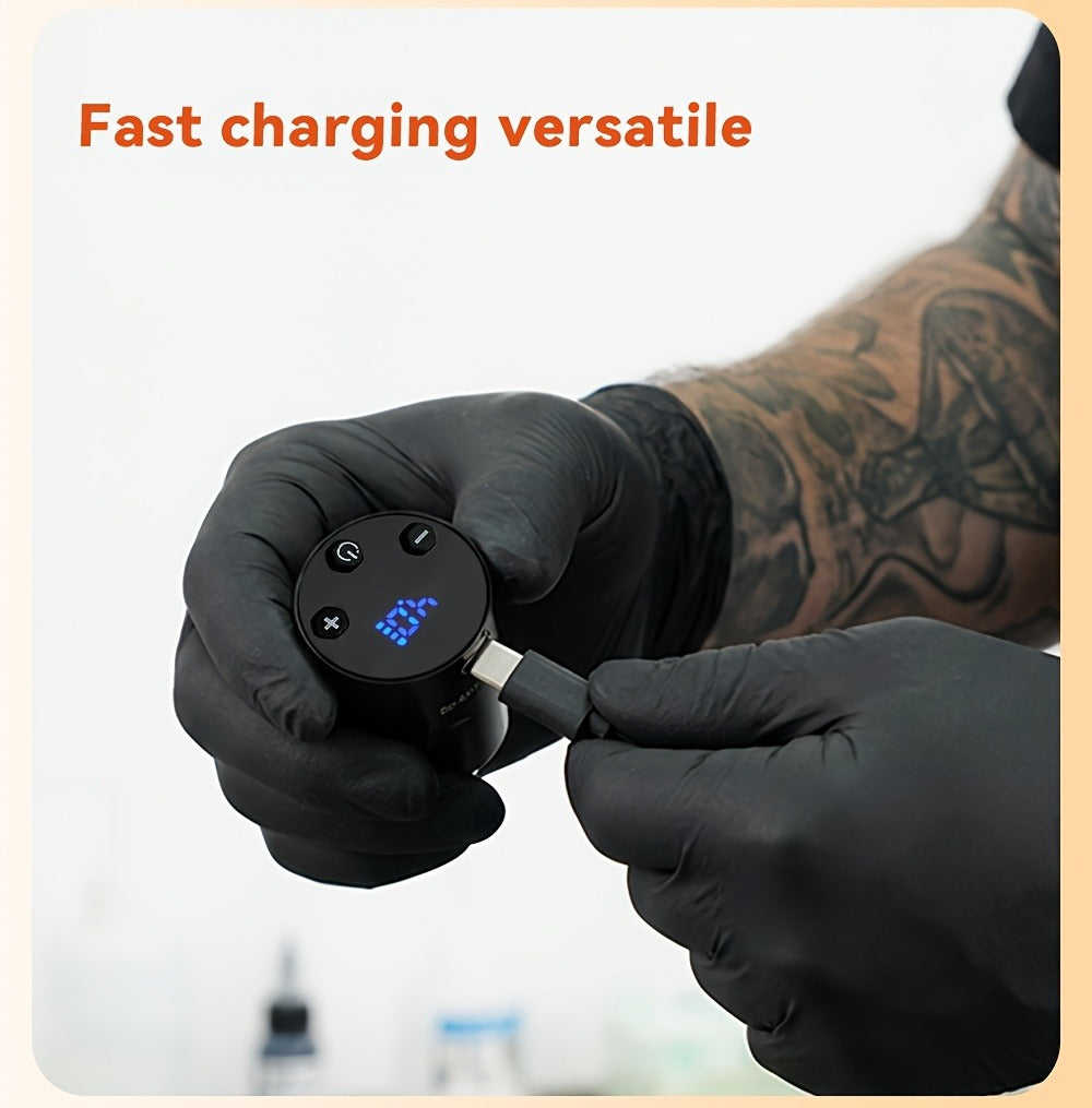 WX-6 Rechargeable Tattoo Power Supply with LED Display and Four RCA or DC Color Configurations — image 21