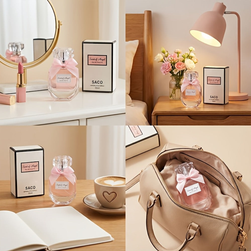 Perfume for Women 55ml Pink EDP Spray with Lily, Orange Blossom, Hyacinth, Vanilla, Musk and Amber — image 7