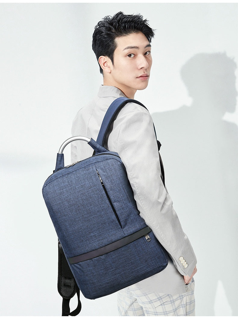 Men's Casual Oxford Cloth Business Multifunctional Backpack