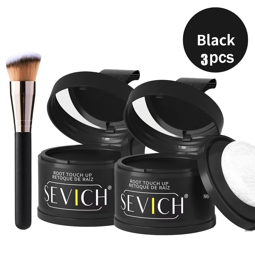 Root Touch Up Powder with Long-Lasting Resistant Formula for Thinning Hair and Gray Roots — image 7