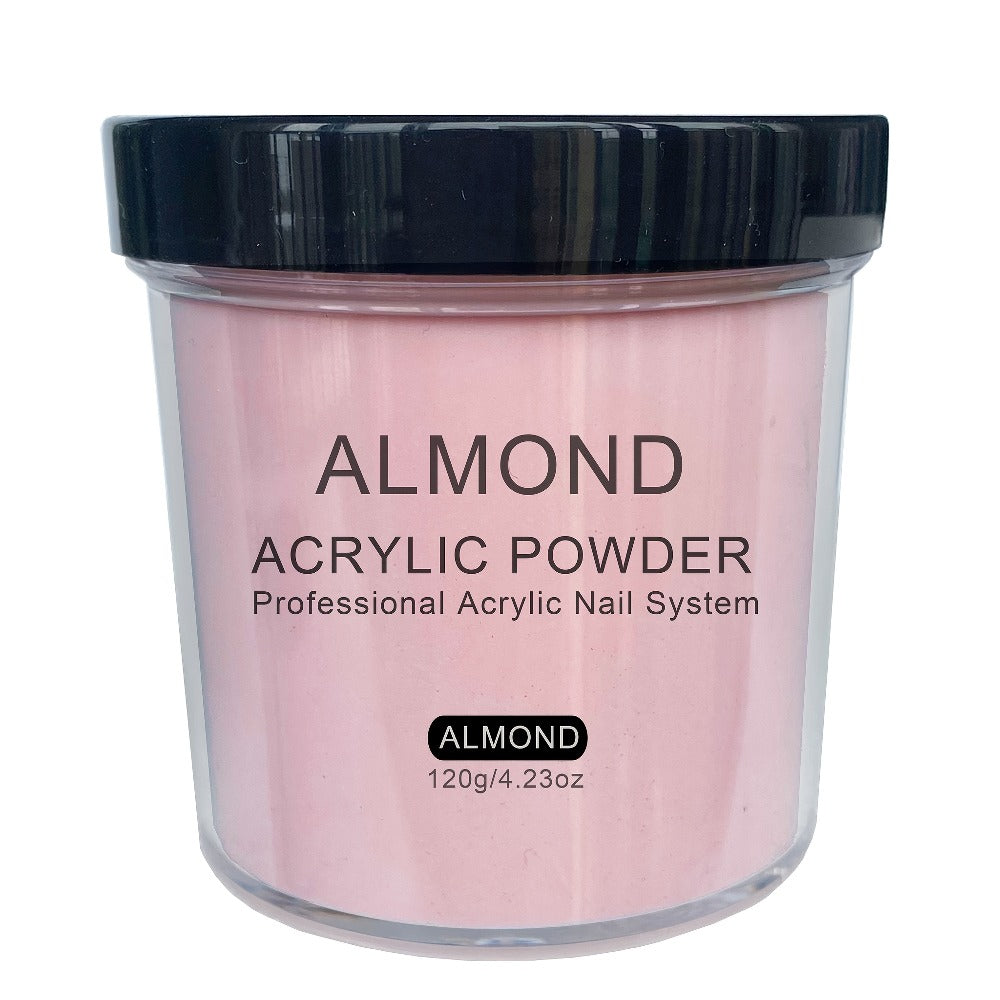 120g Acrylic Nail Powder Jar in Rose, Almond, Peach or Natural Pink for Use with Compatible Acrylic Liquid — image 5