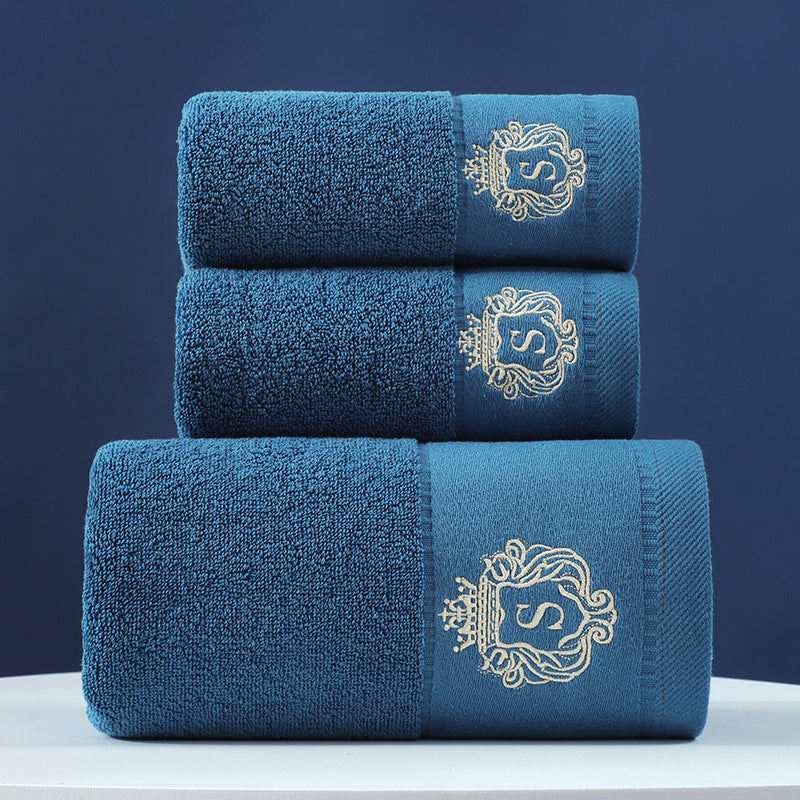 Pure Cotton Towel 3 Piece Set - Hand & Bath Towel Collection