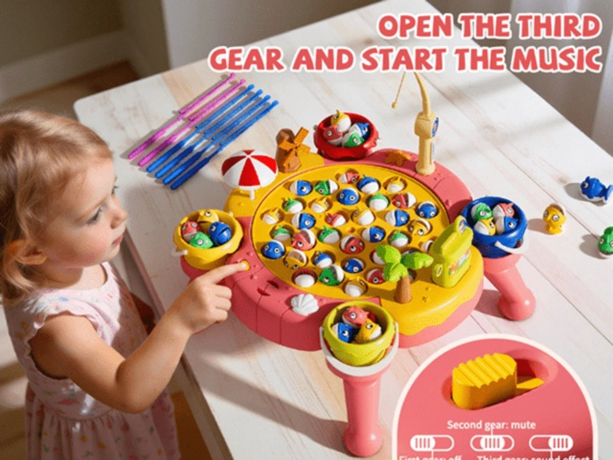 Magnetic Fishing Game for Kids 66 Pieces, Ocean Fishing Toy Set with Rods for Toddlers Ages 3 4 5 6 — image 24