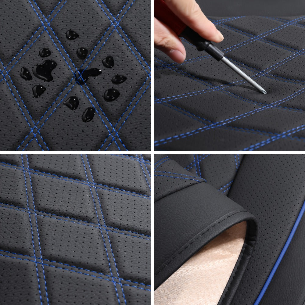 Car Seat Covers Front Pair with Full-Surround High-Back Design and Fifteen Color or Pattern Options — image 38