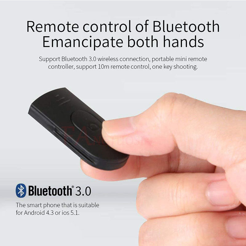 Bluetooth Selfie Stick Tripod - Universal Live Streaming Triangle Bracket