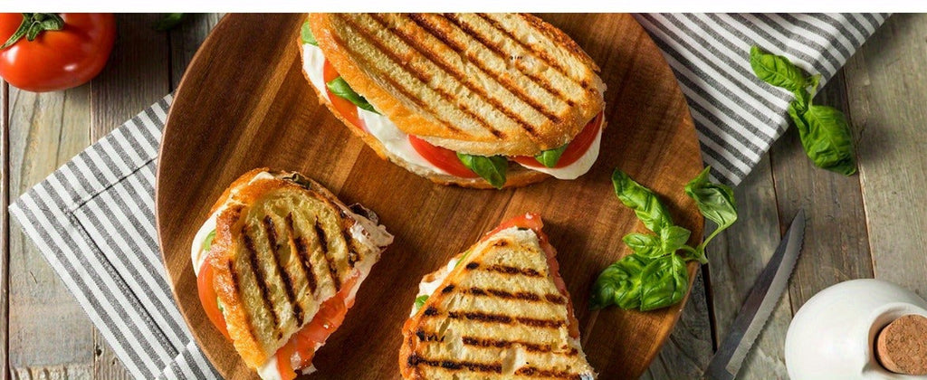 Panini Press Grill Indoor Sandwich Maker 4 Slice, Non-Stick 1200W Electric Grill with Temperature Control — image 21