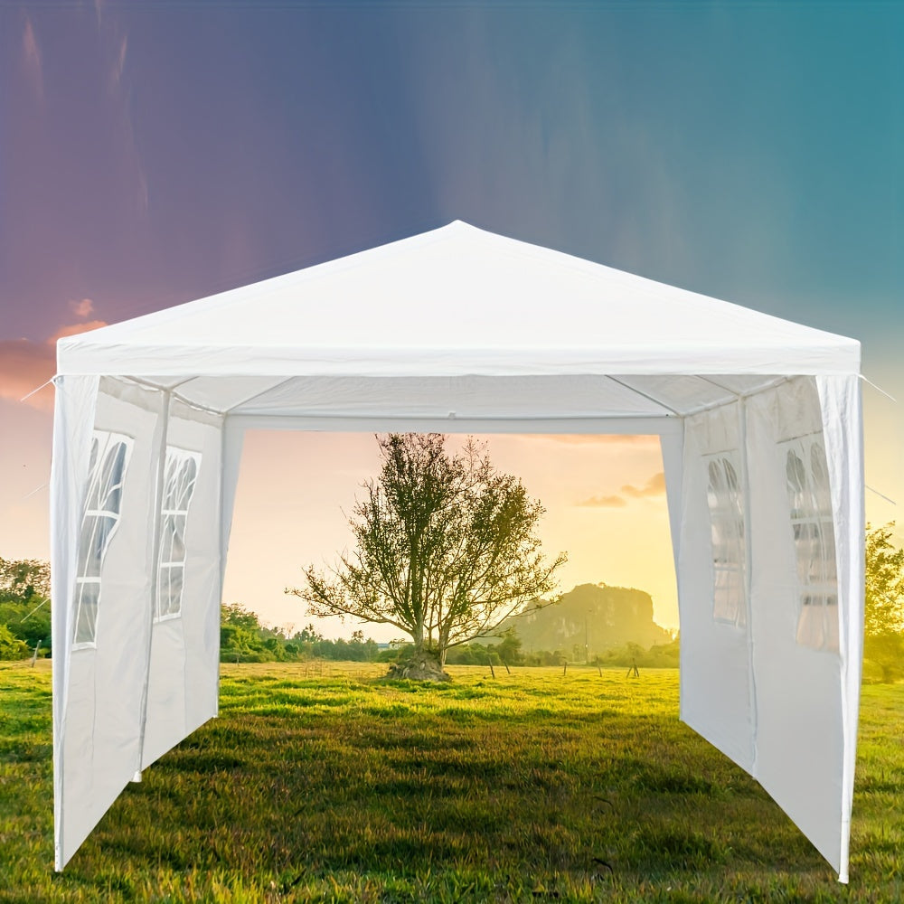 Party Tent White Waterproof 4 Sidewalls | Wedding Backyard Event Patio — image 5