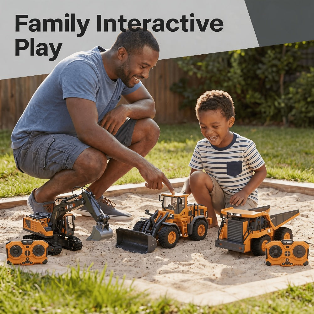 RC Construction Vehicle Set 2/3/4pcs with the Listed Color, Size or Set Options for Everyday Use — image 12