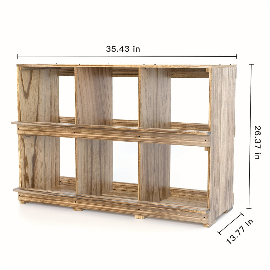 Chicken Nesting Box Wall Mount 4 Compartment Easy Egg Collection — image 4