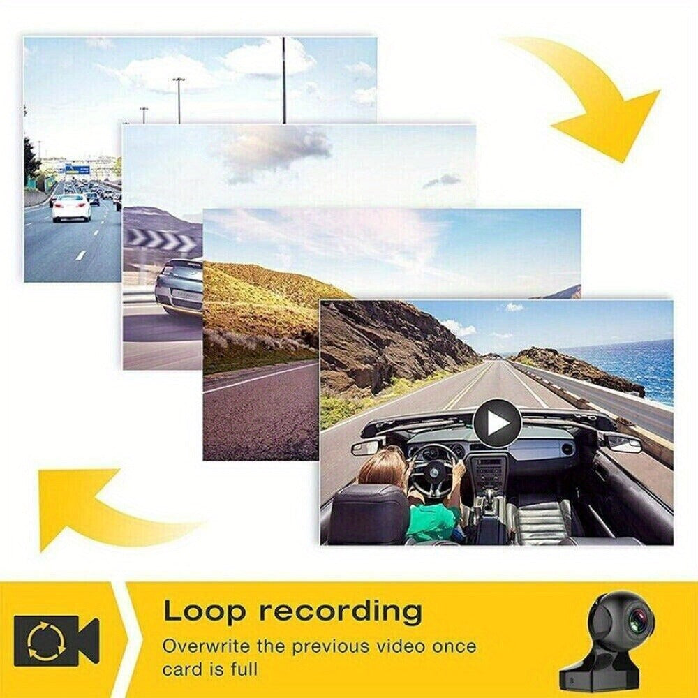 1080P WiFi Dash Cam 170° Wide Angle – HD Car DVR with G-Sensor, Loop Recording, Night Vision, Smartphone App View — image 8