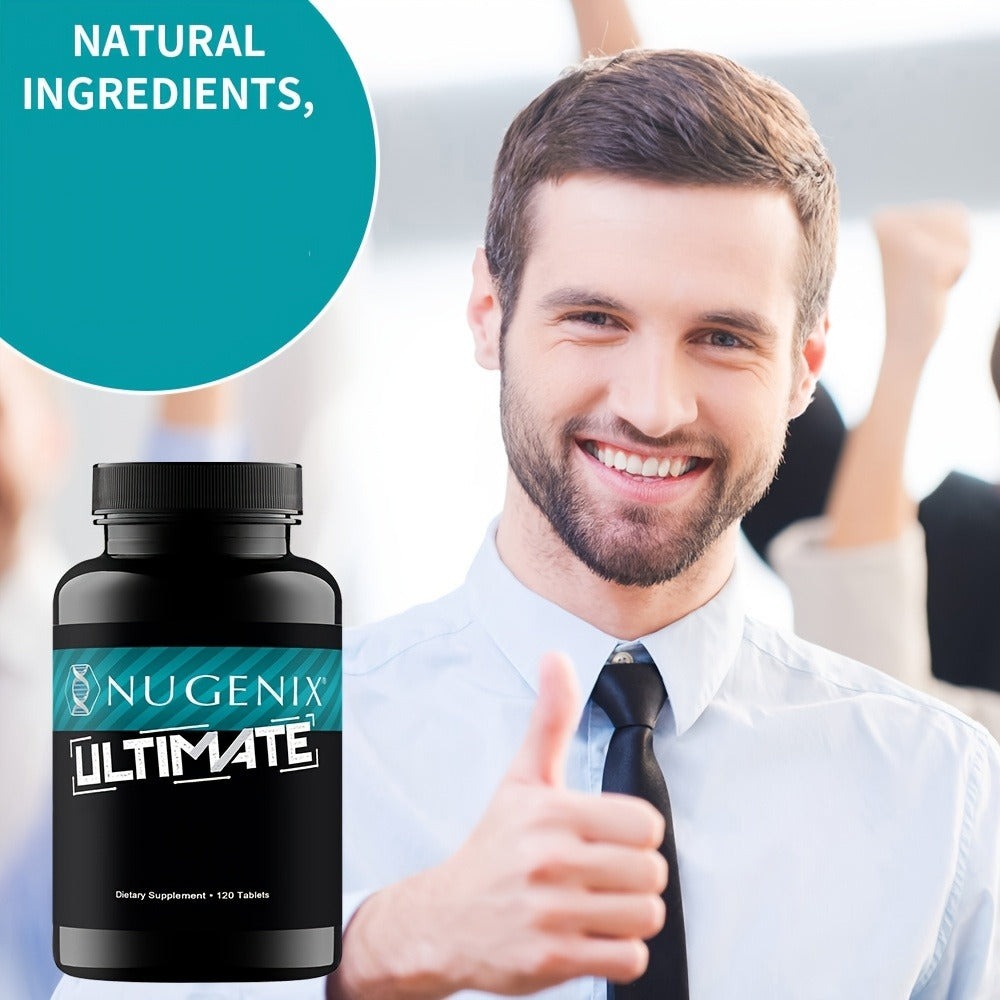Men's Vitality Supplement Capsules, Nugenix Ultimate Formula for Testosterone Support, Male Energy & Strength — image 8