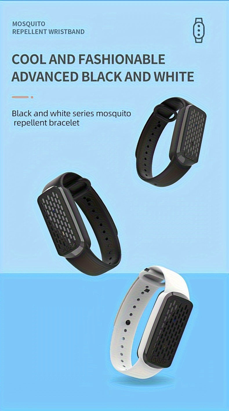 Mosquito Bracelet, Ultrasonic Soundwave Technology, USB Rechargeable, Wristband for Camping Outdoor Hiking Travel — image 19