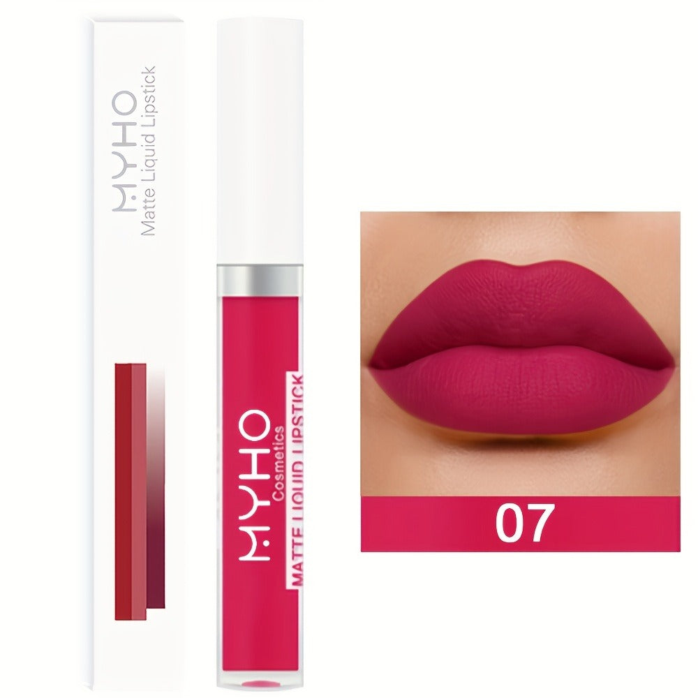 Lip Gloss Set by MYHO Cosmetics with 9 Matte Lip Colors per Set and Two Retained Shade Collections — image 16