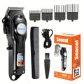 900mAh LCD Hair Clippers for Men – USB Rechargeable Cordless Electric Trimmer with Limit Combs & Cleaning Brush — image 14