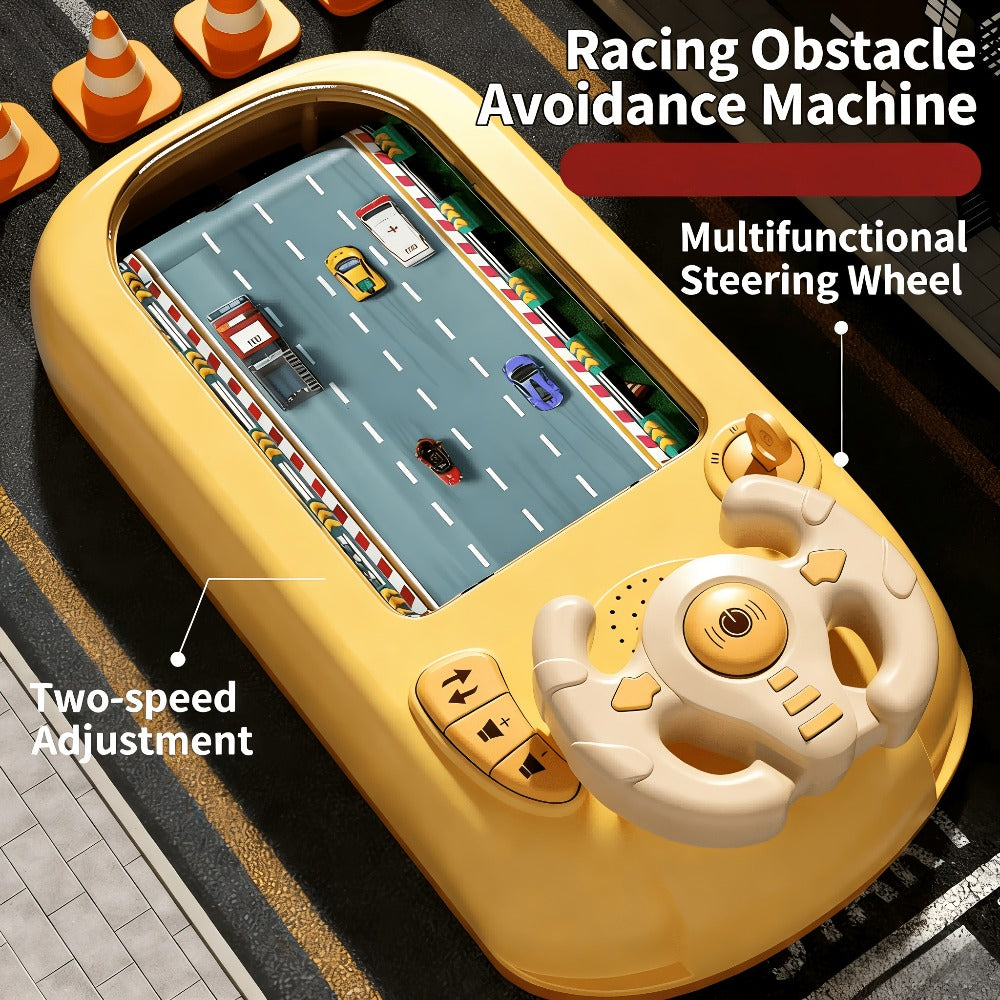 Electronic Racing Steering Wheel Game Toy with 200 Pictured Levels, Two Speeds and Yellow or Green Options — image 5