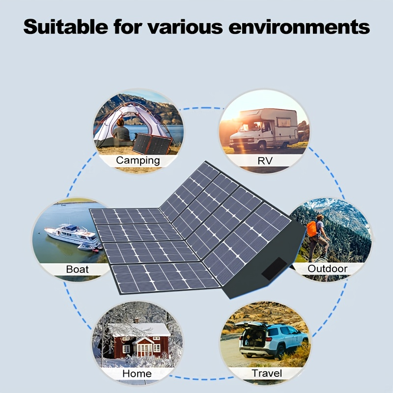 Monocrystalline High Power Solar Panel, 400W/200W/100W Portable Solar Panel, Foldable Solar Blanket — image 11