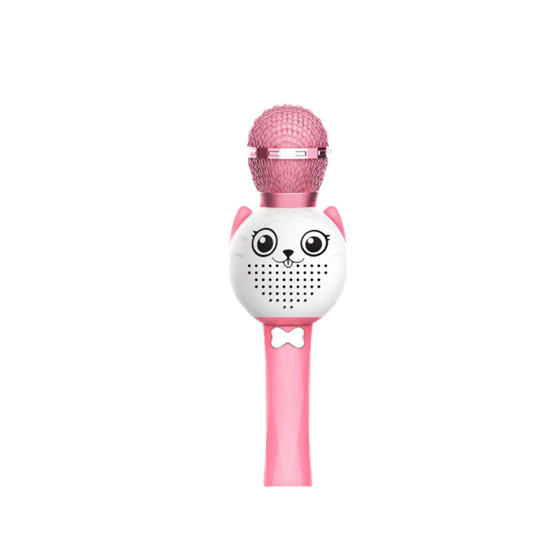 Singing Machine With Microphone All-In-One Wireless Home Karaoke Toy Little Girl Amplifier Sound Baby Microphone For Children - V.I.P Digital Presence