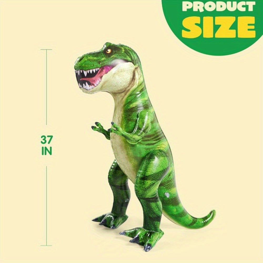 Giant Inflatable T-Rex Dinosaur 37 Inch, Tyrannosaurus Rex Blow Up Toy Safe with the Listed Color, Size or Set Options for Ev