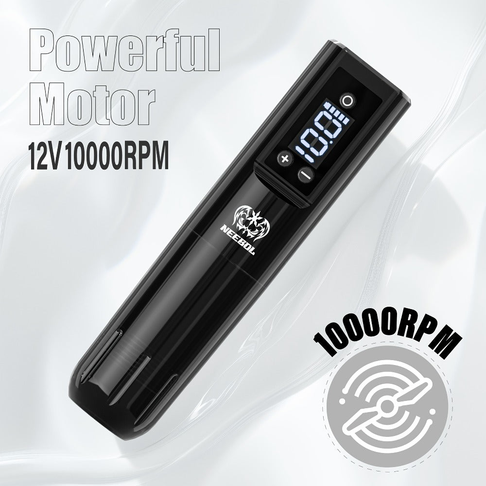 Wireless Rotary Tattoo Machine Neebol Cordless Pen, 6- Battery Life, Portable Design, Cartridge Compatible — image 17