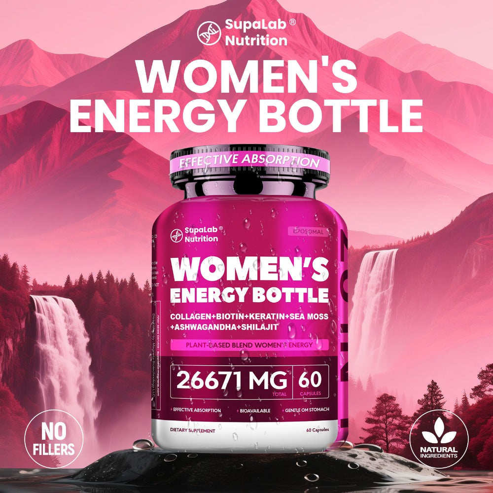 Women's Multivitamin 20-in-1 with Sea Moss, Shilajit & Ashwagandha, Daily Energy, Hormonal Balance — image 1
