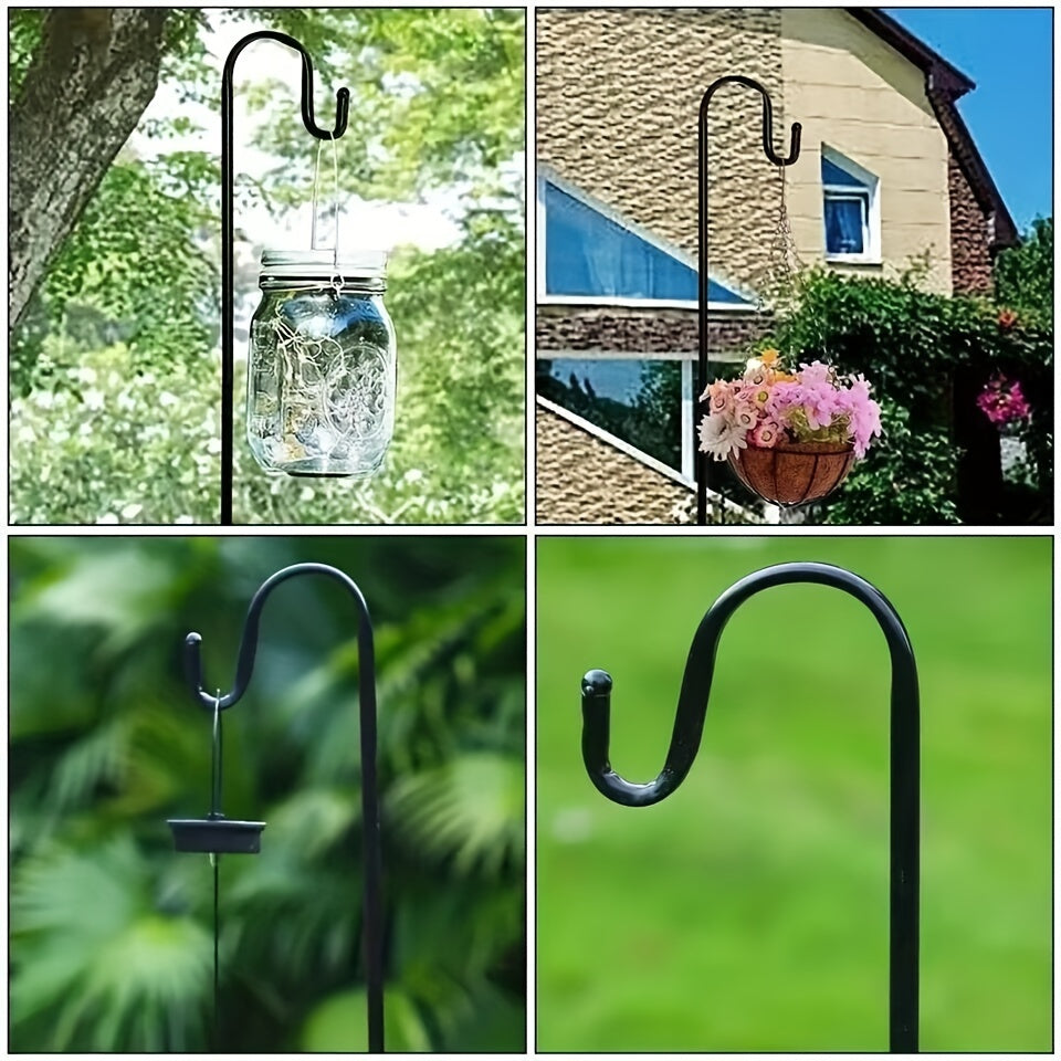 Shepherd's Hook | Heavy Duty Garden Pole Bird Feeder Plant Lantern — image 2