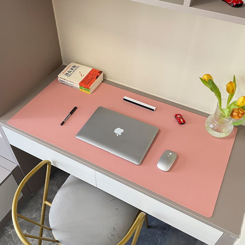 1 Pcs Large Size 60*30mm Office Desk Protector Mat PU Leather Waterproof Mouse Pad Desktop Keyboard Desk Pad Gaming Mousepad - V.I.P Digital Presence