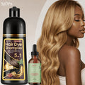 Gray Coverage Hair Dye Shampoo Kit 3-in-1 with Rosemary Hair Oil - Quick Color, Gentle & Natural Formula for Men & Women — im
