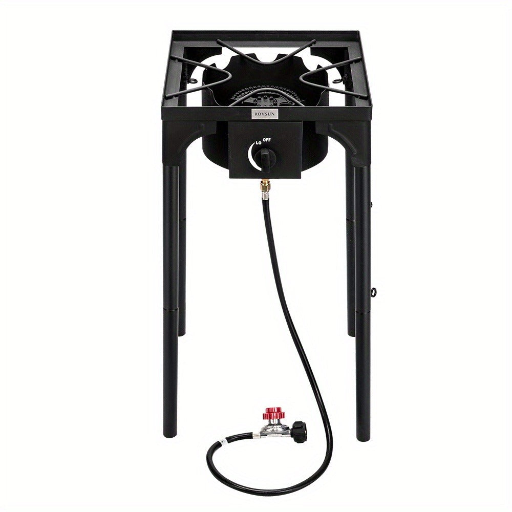 Outdoor Propane Burner Stove Cast Iron High Pressure Gas Cooker with Detachable Stand Legs — image 24