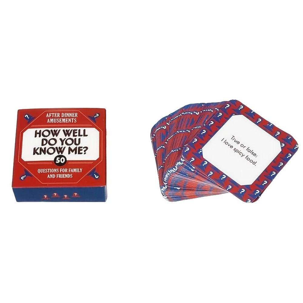 After Dinner Amusements Card Game Set with Four Mini Boxes and 200 Total Prompts Across Four Themes — image 9