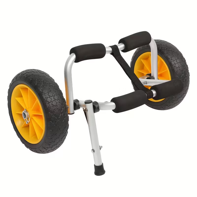Kayak Cart Trolley Carrier Dolly, Canoe Paddle Board Boat Transport with 10-Inch Solid Wheels — image 1
