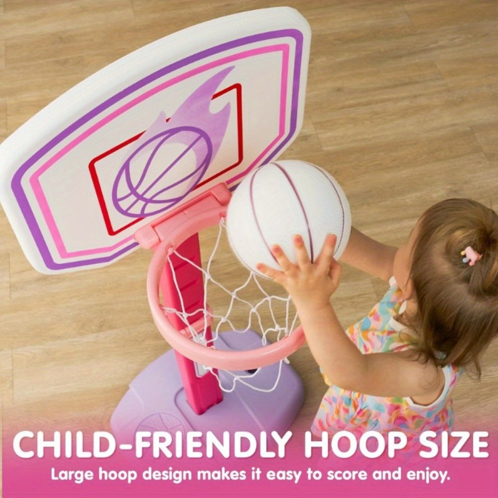 Toddler Basketball Hoop Adjustable Height 2.5-3.5ft Kids Basketball Goal with the Listed Color, Size or Set Options for Every