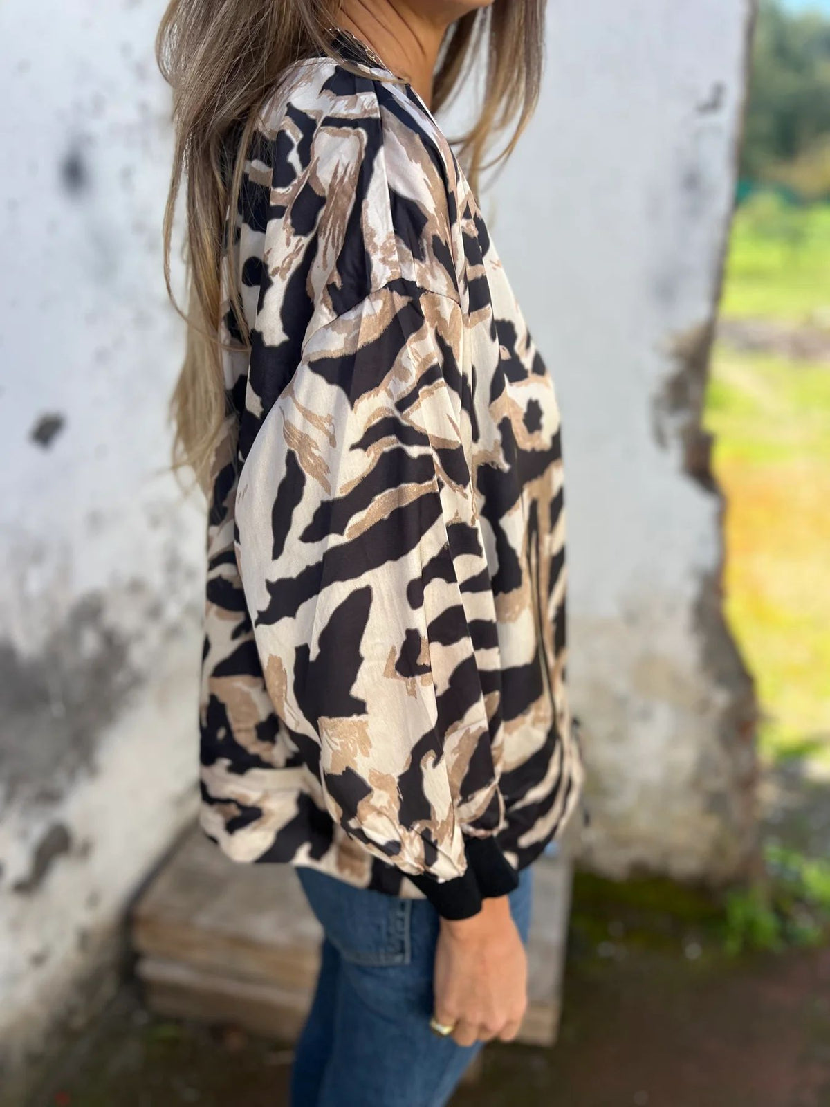 Jacket Zipper Coat Top Women
