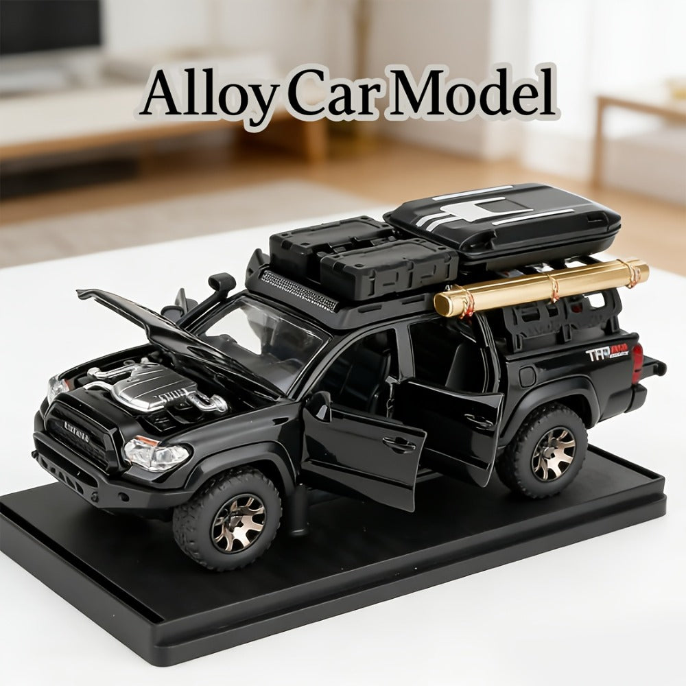 1:32 Scale Toyota Off-Road Die-Cast Model Car with Openable Doors, Zinc Alloy High-Detail Static Display Replica — image 6