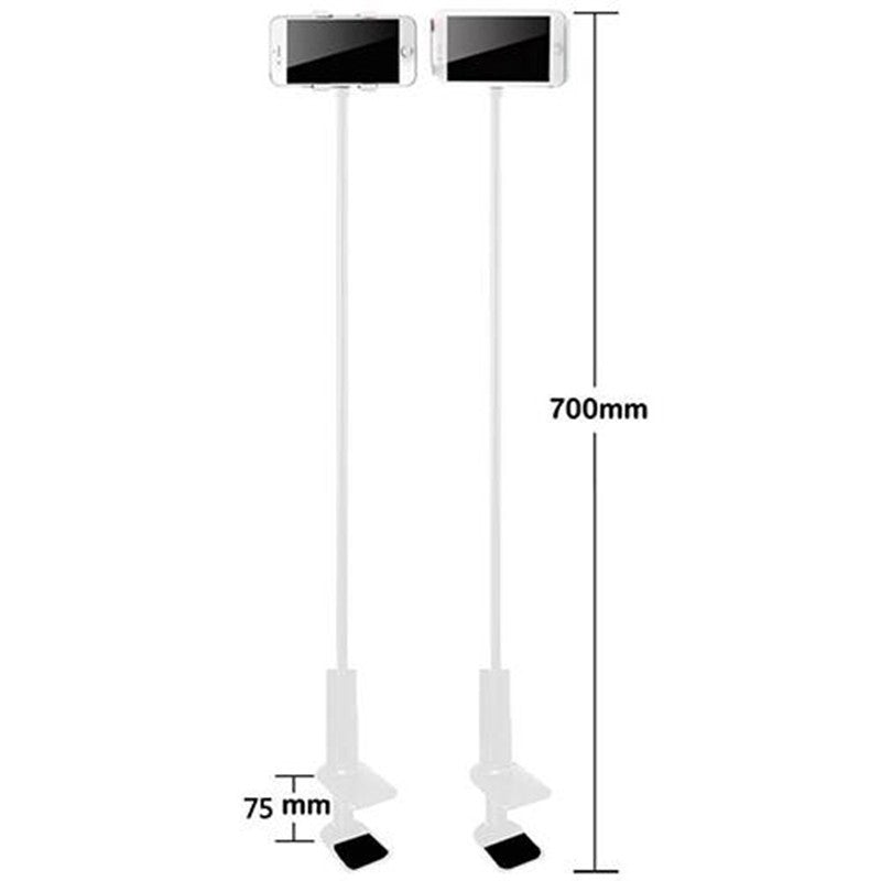 360° Spiral Base Lazy Mobile Phone & Tablet Stand - Hands-Free Holder