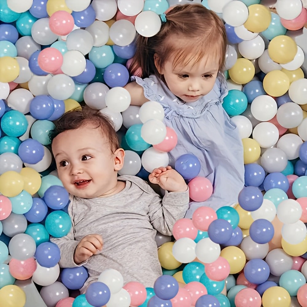 Ball Pit Balls 100/200 Pcs for Babies Toddlers PE Colorful Ocean Play Balls with the Listed Color, Size or Set Options for Ev