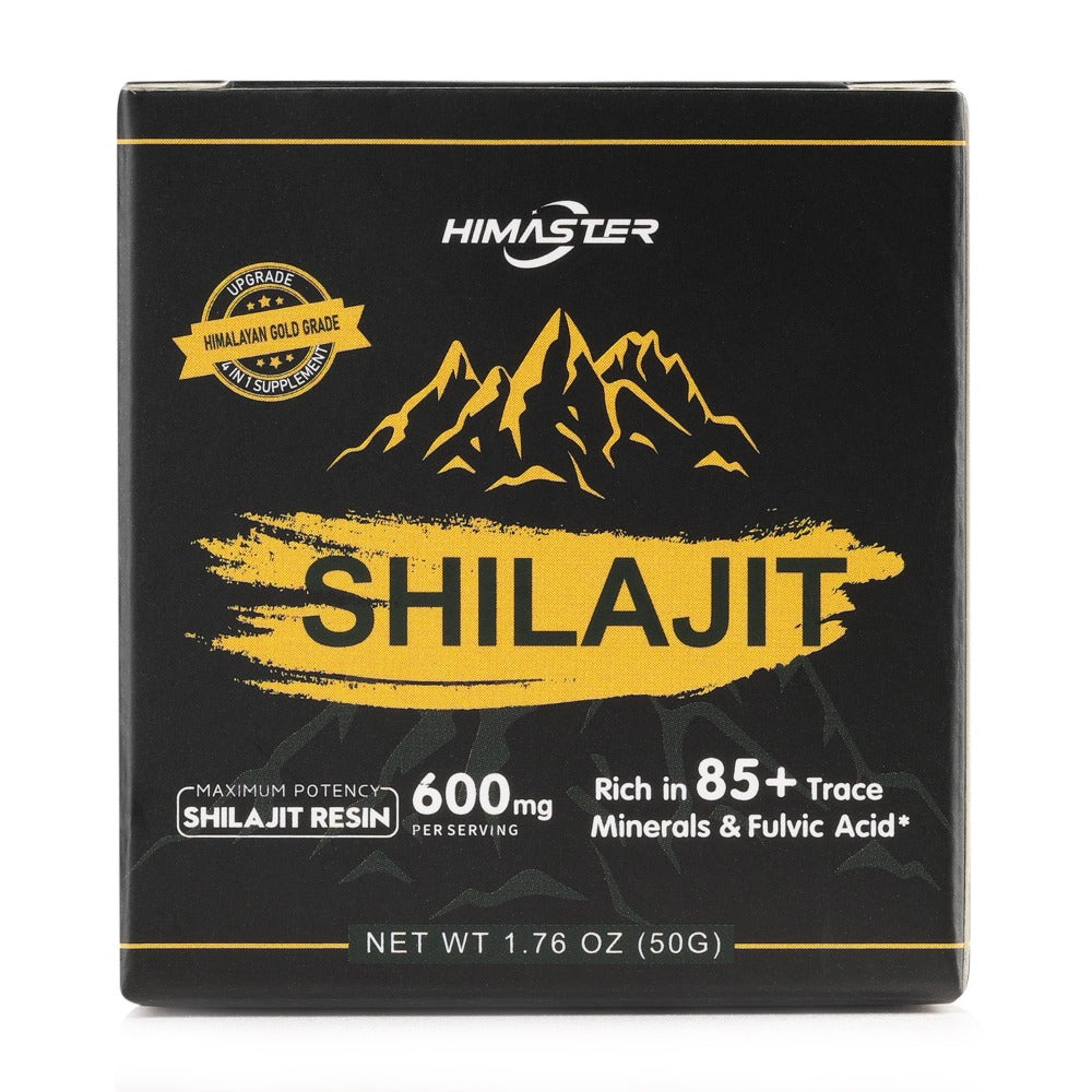 Himalayan Shilajit Resin Gold Grade, 85+ Trace Minerals & High Fulvic Acid for Bath Time, Home Spa and Personal Care — image 