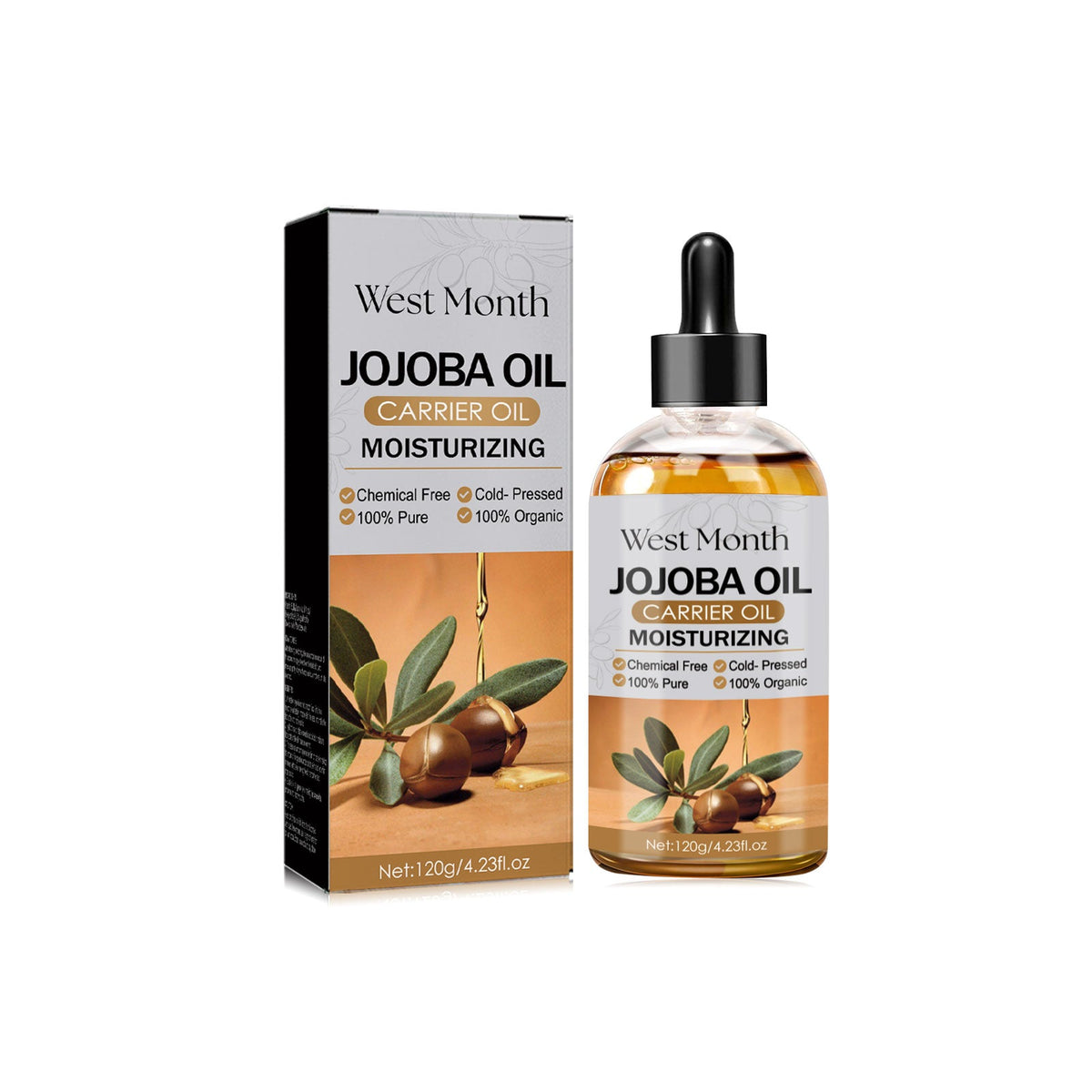Jojoba Oil Hair Conditioner, Solid Hair, Tight Hair, Prevent Loss, Repair Dry Hair And Smooth Hair Care Oil - V.I.P Digital Presence
